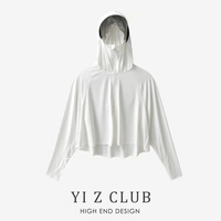 Yi Z Club Lighty Ice Silk Cool Big Rucks UPF50+солнцезащитные кремы весна и летняя женская одежда 0,23