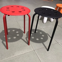 Круглый табуреток Ikea Macus's House Color Круглый стул может есть блюда и табуретки.