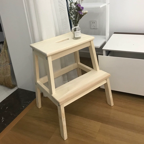 Ikea Ikea Becham наступает на табуретку Янму Шиву Черное и простая творческая маленькая лестница