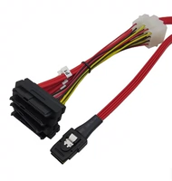 Red Minisas36to4*29 8087 Трансфер 4 29SFF8087 8482 Mini SAS в кабель SATA