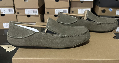 UGG Лоферы на плоской подошве, коллекция 2023, нескользящая подошва