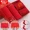 Đậu đỏ nam lớn màu đỏ sinh năm kết hôn rắn màu cotton boxer tóm tắt hộp quà tặng đồ lót màu đỏ cộng với chất béo kích thước lớn
