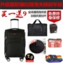 Chính hãng Thụy Sĩ quân đội xe đẩy trường hợp bánh xe hành lý phổ quát hành lý vải Oxford hành lý 20 inch khung lên máy bay 24-28 vali đẹp