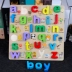Trẻ em thạc sĩ kỹ thuật số để nhận số trẻ em trai và đồ chơi bé gái Montessori mầm non xây dựng khối câu đố câu đố 1-2-3-6 tuổi 4 Đồ chơi bằng gỗ