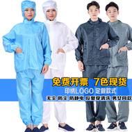 áo bảo hộ bắt ong Quần áo chống bụi có mũ trùm đầu quần áo tĩnh điện một mảnh phun sơn nhà máy thực phẩm không bụi phù hợp với xưởng nam quần yếm bảo hộ nữ quần bảo hộ túi hộp trang phục bảo hộ lao động