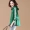 Quần áo hàng hoá ban đầu kích thước lớn Hàn Quốc phiên bản của giản dị sọc trùm đầu áo len đáy áo sơ mi của phụ nữ 2018 mùa xuân và mùa thu nạp L200