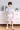 Ngày thiếu nhi Buổi biểu diễn của công chúa Áo dài cho bé trai Váy trắng phồng Mẫu giáo Múa múa hợp xướng Trang phục biểu diễn - Trang phục