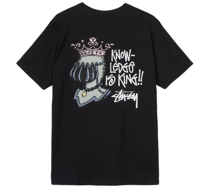 Stussy tide бренд Stucy's множество хлопковых футболок с круглым вырезом и short-sleeved снимок без возврата Canadian покупок