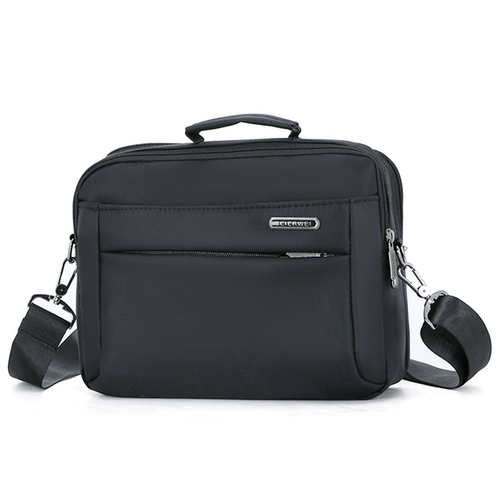 Мужская сумка на одно плечо, водонепроницаемая сумка через плечо, вместительный и большой рюкзак для путешествий, шоппер для отдыха, бизнес-ноутбук, небольшая сумка, ткань оксфорд, бизнес-версия