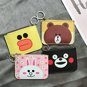 Mới sinh viên Hàn Quốc em gái mềm dễ thương phim hoạt hình động vật ví tiền xu thời trang sáng tạo túi nhỏ Harajuku túi tiền