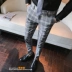 Mùa hè của nam giới thường quần kinh doanh thanh niên phần mỏng Hàn Quốc nhà tạo mẫu tóc Slim chân quần Kẻ Sọc phù hợp với quần suit nam Suit phù hợp