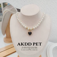 Черное ожерелье из жемчуга