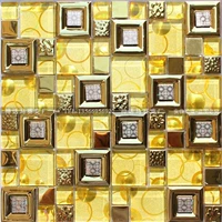 Золотая сетка + золотой круг