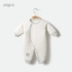 aqpa baby jumpsuit ấm mùa thu và mùa đông em bé bông nhồi bông quần áo nam sơ sinh cotton quần áo leo núi quần áo phụ nữ - Áo liền quần