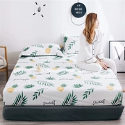 Giường cotton đơn giản giường đơn 1,5m bao gồm tất cả các tấm nệm chống trượt, trải giường - Trang bị Covers