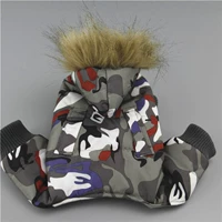 Красная камуфляж хлопковая куртка