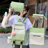 Ранец, вместительный и большой рюкзак, для средней школы, в корейском стиле, подходит для подростков, 2020 года