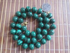 Украшения на шею Малахит бисера ожерелье