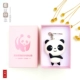 Ручная панда розовая подарочная коробка