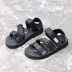 Mùa hè 2010 mới sử dụng kép dép chống trượt nam giày thông thường xu hướng giày đi biển hoang dã dép dày - Sandal Sandal