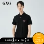 GXG nam mùa hè nam mới tiêu chuẩn Thời trang đen Lapel POLO Áo sơ mi nam # 182224049 - Polo ao thun polo nam