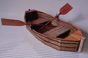 DIY tay lắp ráp ba chiều mô hình giấy mô hình mô phỏng thuyền mô hình thuyền thuyền nhỏ 3D giấy khuôn origami