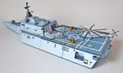 DIY tay lắp ráp mô hình giấy ba chiều mô phỏng mô hình tàu US US tàu chiến 3D giấy khuôn origami sản xuất