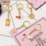 Loạt các Thẻ Ma Thuật Cô Gái Sakura Kullo Sao Bird Head Stick Phim Hoạt Hình Keychain Ba Lô Mặt Dây Chuyền Anime Ngoại Vi hình dán sticker công chúa