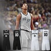 Số 10 DeRozan Spurs Jersey Số 2 Leonard vest Đồng phục bóng rổ Ginobili phù hợp với đồng phục nam