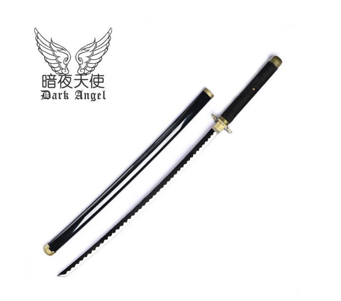 Solon Knife - Snow Walk - 100Cm LongBushi blade Wooden sword Japan wood cutter jk stick Photo Props knife cos Toys Sheath Juhe Road drawing hit long Tang Dynasty transverse