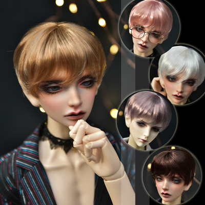 taobao agent [No complemention after sale] Salabjd wig booth boy daily short hair refined version small 3 points 4 points 6 points