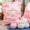 Nhật Bản anh đào lớn túi thỏ bánh sang trọng đồ chơi sáng tạo gối in lưới cô gái đỏ trái tim búp bê - Đồ chơi mềm gau bong