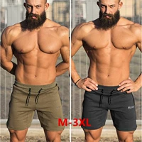 Cơ bắp tập thể dục captain america mùa hè thể thao quần short nam brother chạy đào tạo casual loose breathable phần mỏng năm quần quần bó thể thao