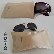 Tự động đóng kính túi kính râm clip kính túi túi kính chịu áp lực xách tay túi xách đơn giản Hàn Quốc - Kính đeo mắt kính