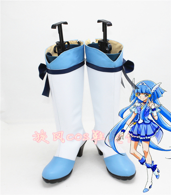 taobao agent C2575 Beautiful Girl Smile Aoki Lihua COS Shoes Game Anime Cosplay Surrounding COSPLAY Shoes