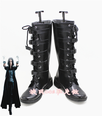 taobao agent C3509/C3557 Night Legend 5 Female Lord Master Leather Shoes Battlefit COSplay Shoe COSPLAY shoes