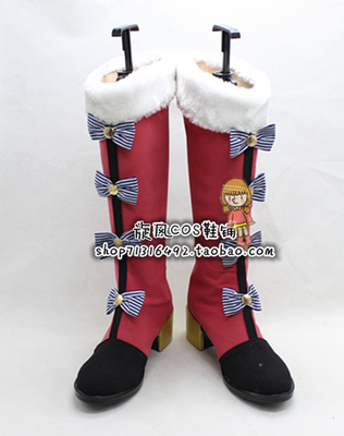 taobao agent Lovelive magician wake up cos shoes/boots cosplay shoes, ll all cos shoes to draw