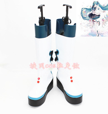 taobao agent C1832 VOCALOID Hatsune Miku 2017 Magic Future Concert COSPLAY Shoes COS Shoes