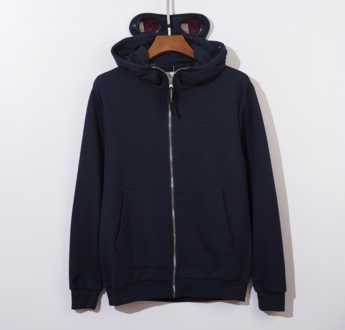 Navy BlueC.P20ss Functional wind Lens Sweater men and women COMPANY Goggles Hooded Outdoor leisure CP loose coat