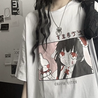 Tide, японская белая летняя футболка, сексуальный длинный жакет, коллекция 2021, свободный крой, средней длины