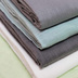 Giải phóng mặt bằng tinh khiết linen sheets sang trọng kinh nghiệm mới nhập khẩu linen ngủ đơn giản màu đơn đôi kháng khuẩn duy nhất mềm mat Khăn trải giường