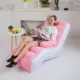 S -образованный розовый кресло с розовым отдыхом+электричество+насос+ремонтный пакет