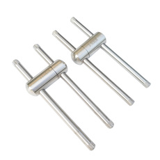 Инструменты для наконечника кия 不锈钢斯诺克台球皮头压制器11mm台球杆压制大头杆工具压杆头14mm