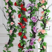 Mô phỏng 绢 hoa nho giả hoa sưởi ấm điều hòa không khí khối trong nhà mây trang trí hoa nho nhựa uốn hoa - Hoa nhân tạo / Cây / Trái cây