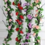 Mô phỏng 绢 hoa nho giả hoa sưởi ấm điều hòa không khí khối trong nhà mây trang trí hoa nho nhựa uốn hoa - Hoa nhân tạo / Cây / Trái cây hoa ly giả