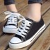 Sinh viên giày trắng đen và trắng giày vải kích thước lớn người đàn ông thở và phụ nữ giày 41-43 Hàn Quốc phiên bản của những đôi giày xu hướng hoang dã những người yêu thích Plimsolls