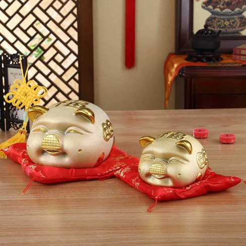 Большая милая копилка, копилка для денег, на удачу