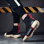 Mùa hè triều thương hiệu vớ giày cao để giúp giày Hàn Quốc phiên bản của xu hướng của giày thể thao thoáng khí đường phố cá nhân hip hop giày của nam giới