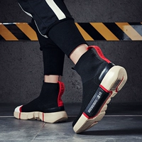 Mùa hè triều thương hiệu vớ giày cao để giúp giày Hàn Quốc phiên bản của xu hướng của giày thể thao thoáng khí đường phố cá nhân hip hop giày của nam giới giày sneaker
