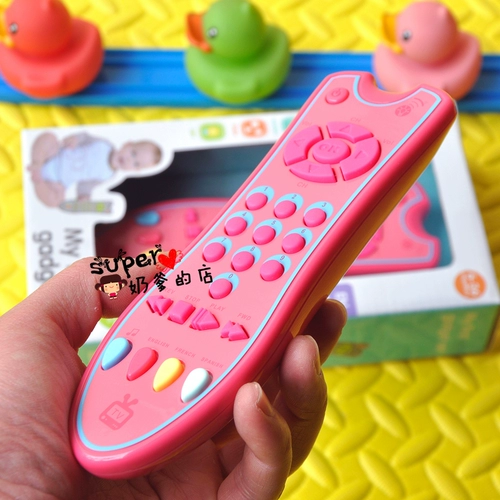 Реалистичный пульт, игрушка, музыкальный мобильный телефон, имитационное моделирование для детей, раннее развитие, 1-3 лет